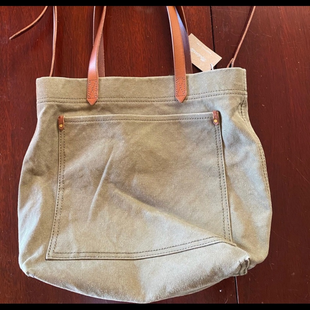 Madewell transport tote medium british surplus